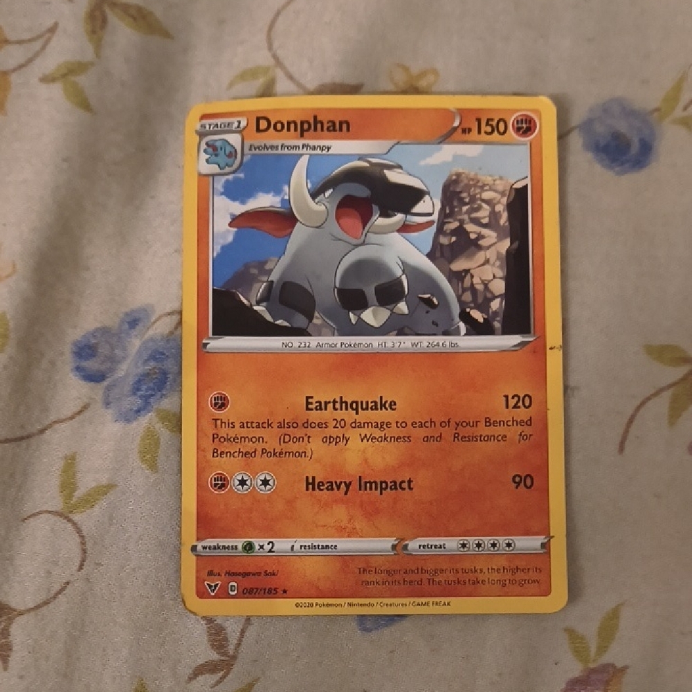 Donphan Pokémon Card